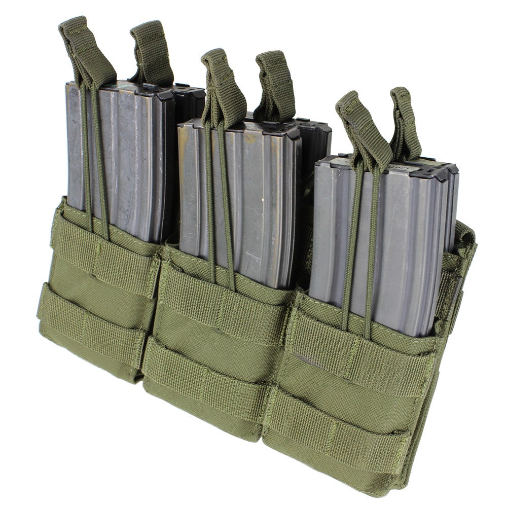 Condor Triple Stacker M4 Mag Pouch Olive Drab Outdoor Tactical Australia