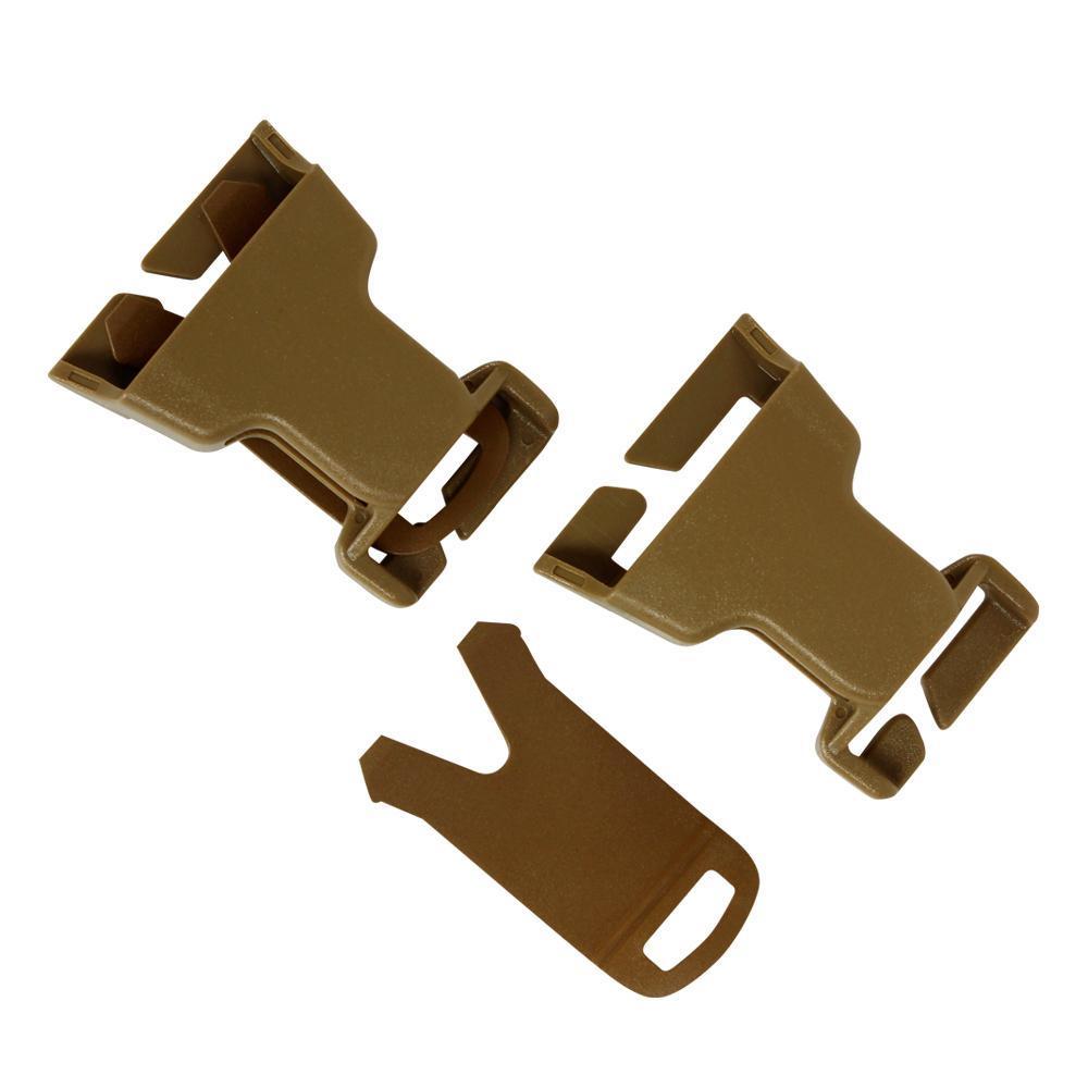 Condor VAS Q.D. Buckles 6 Pack Coyote Brown Outdoor Tactical Australia