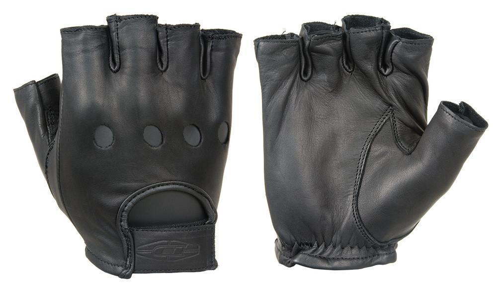 Damascus Leather Half Finger Driving Gloves Outdoor Tactical Australia