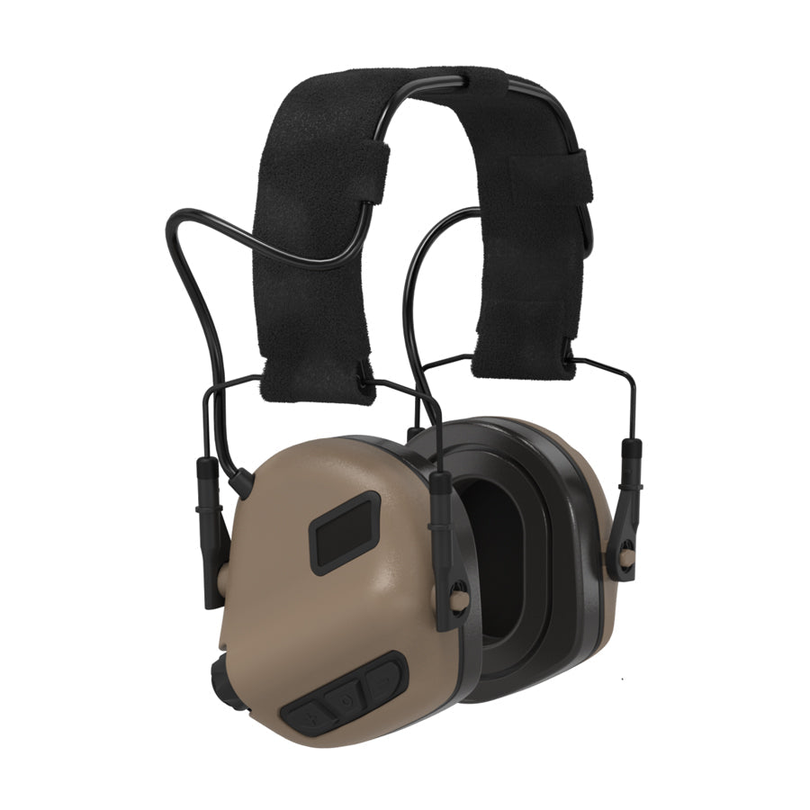 Earmor M31 PLUS Electronic Earmuffs Coyote Brown Outdoor Tactical Australia