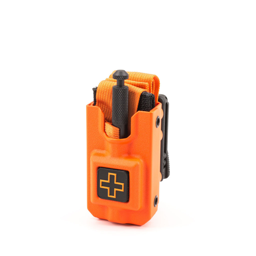 Eleven 10 Rigid TQ Tourniquet Case for SOFTT/SOFTT-W Plain Rescue Orange Belt Attachment (TekLok) Outdoor Tactical Australia