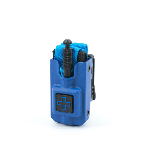 Eleven 10 Rigid TQ Tourniquet Case for SOFTT/SOFTT-W Plain Training Blue Belt Attachment (TekLok) Outdoor Tactical Australia