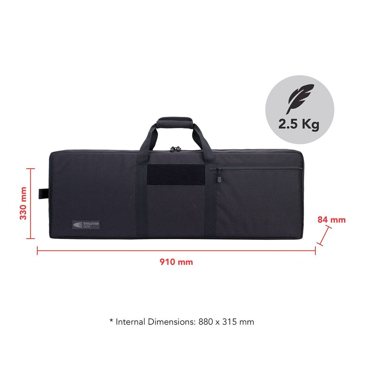 Evolution Gear 36 Inch Double Rifle Bag Soft Case Outdoor Tactical Australia