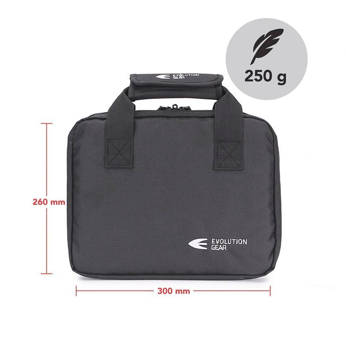 Evolution Gear Handgun Pistol Bag Soft Case with 5 Magazine Slots Outdoor Tactical Australia