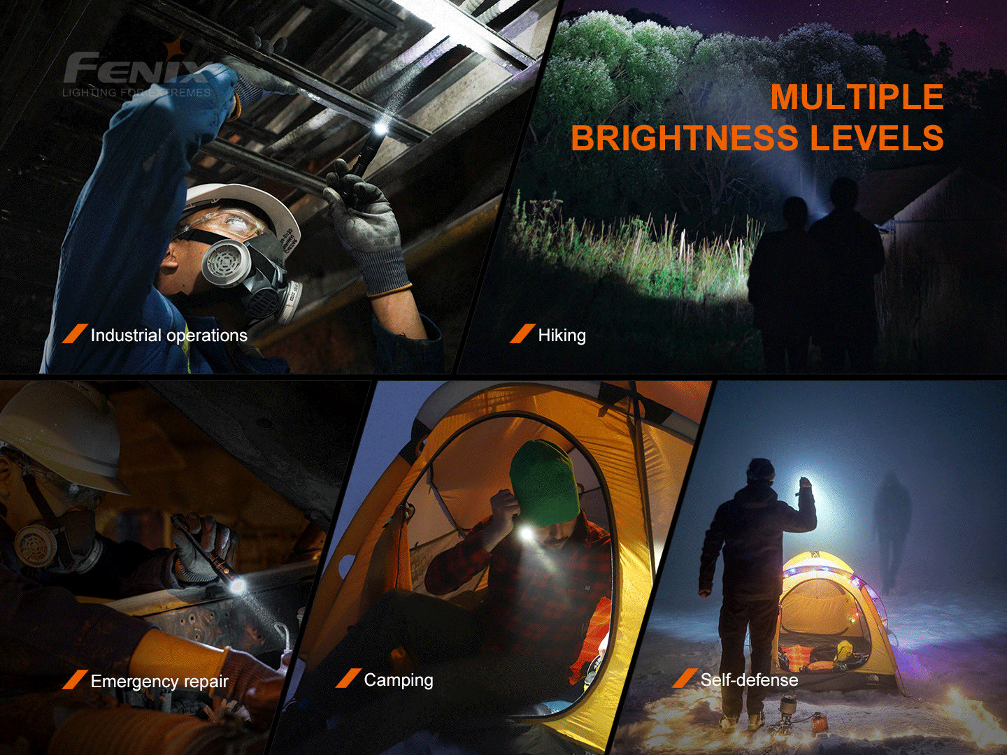 Fenix LD22 V2 Multi Use Flashlight Outdoor Tactical Australia