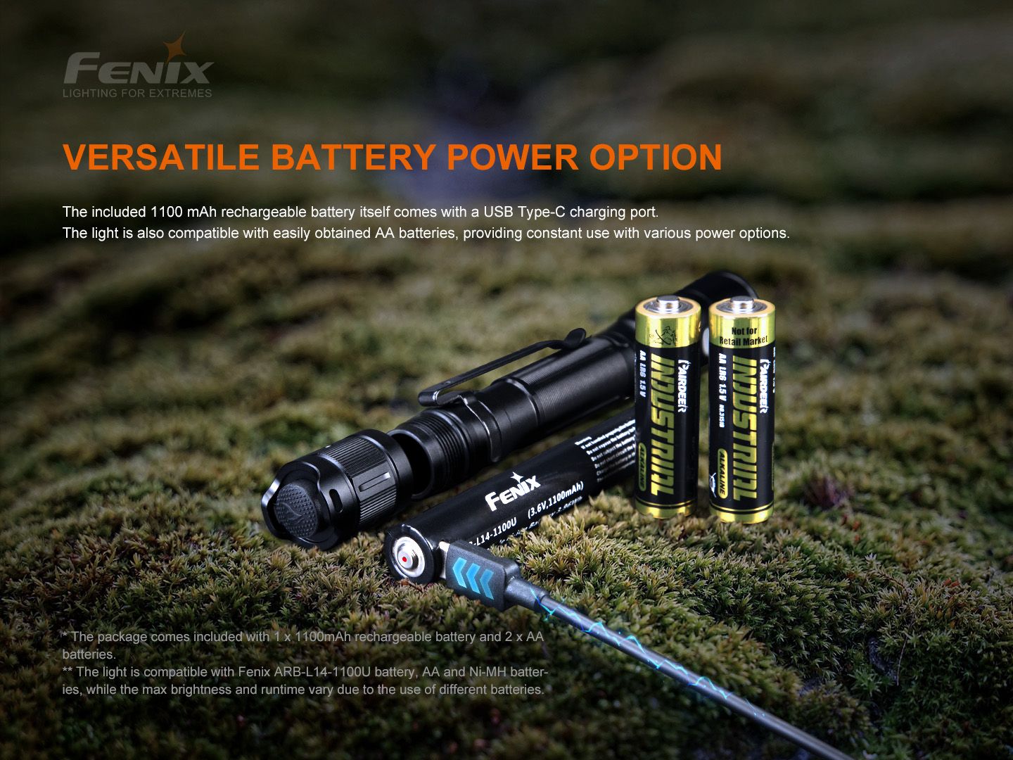 Fenix LD22 V2 Multi Use Flashlight Outdoor Tactical Australia
