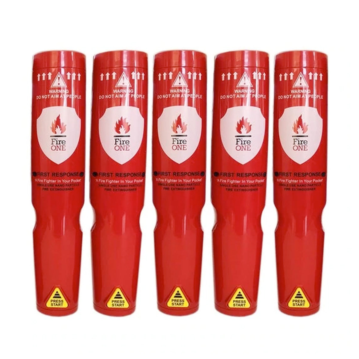 Fire One First Response Portable Fire Extinguisher Five Units (Save $25) Outdoor Tactical Australia