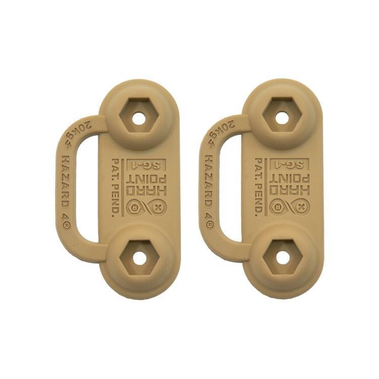 Hazard 4 HardPoint SG-1 Stop Gap 1 pack of 2 Coyote Outdoor Tactical Australia