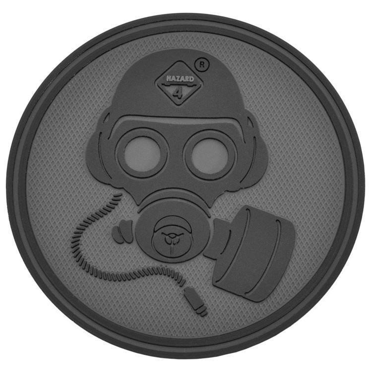 Hazard 4 Special Forces Gas Mask Patch Black Outdoor Tactical Australia
