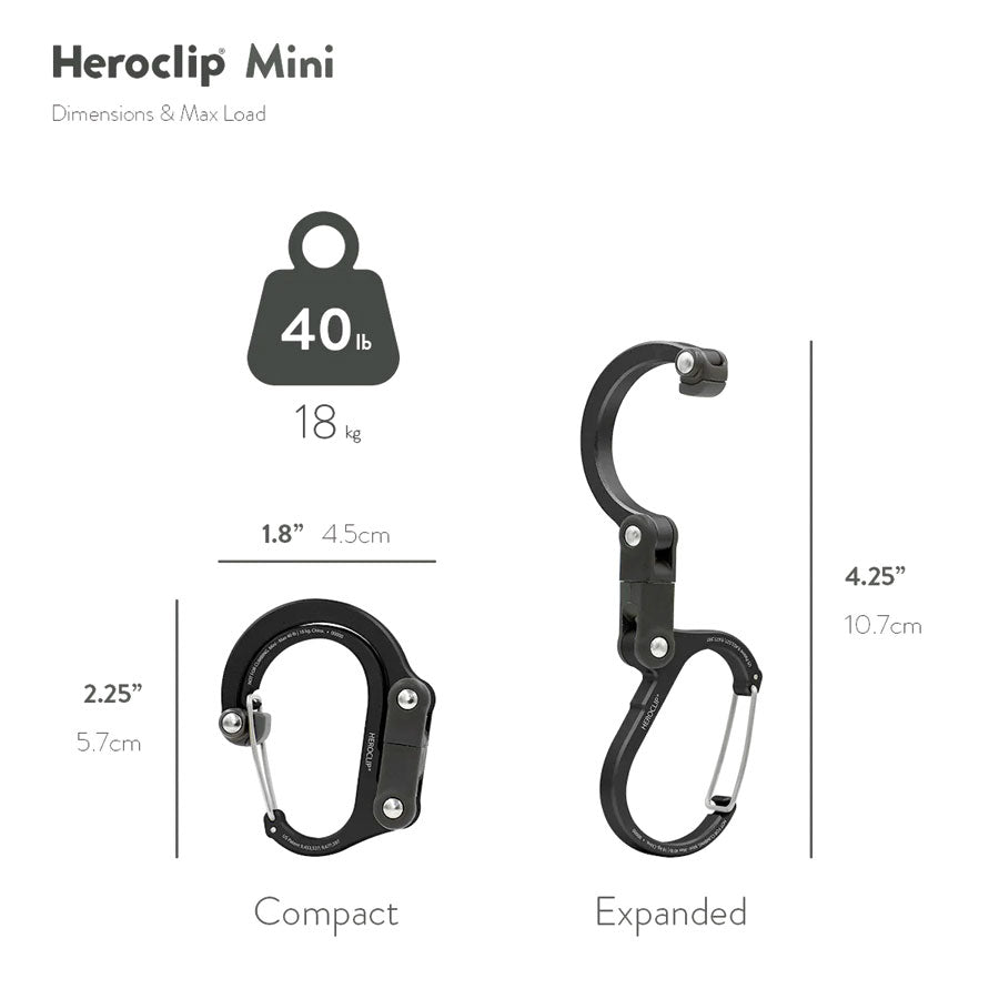 Heroclip Gear Aid Heroclip Mini Outdoor Tactical Australia