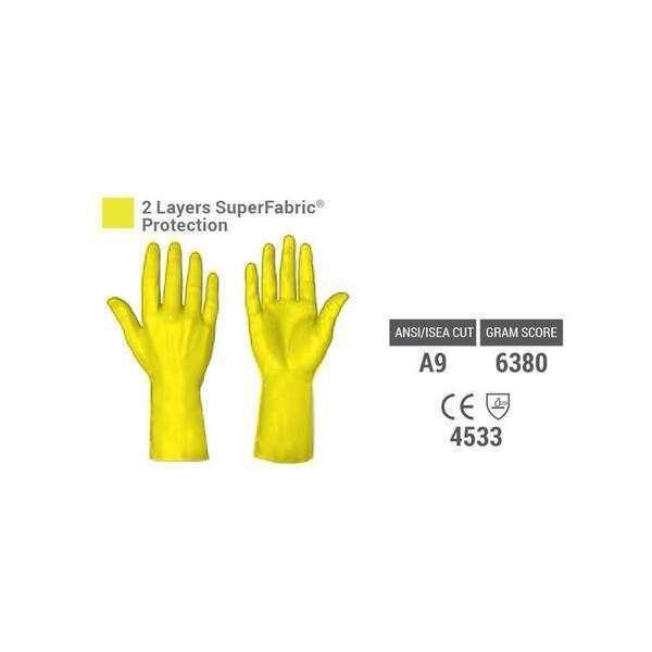 HexArmor Hercules 400R6E SuperFabric Heavy Duty Gloves Outdoor Tactical Australia
