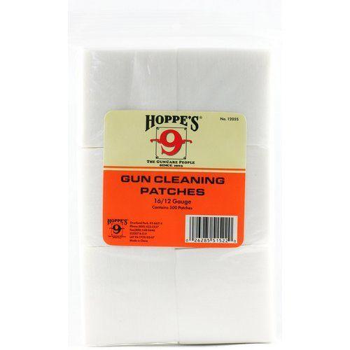 Hoppe's Guncare 16/12ga Gun Cleaning Patches Pack of 300 Outdoor Tactical Australia