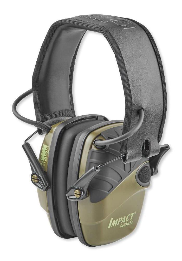 Howard Leight R-01526 Impact Sport Electronic Earmuff Hunter Green Colour Outdoor Tactical Australia