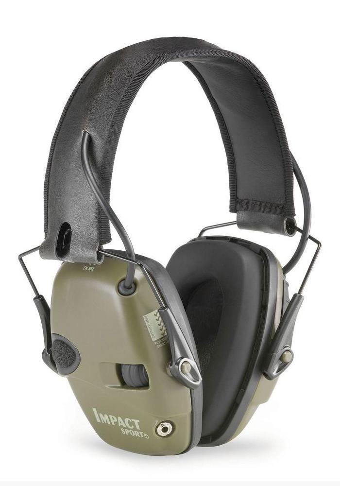 Howard Leight R-01526 Impact Sport Electronic Earmuff Hunter Green Colour Outdoor Tactical Australia