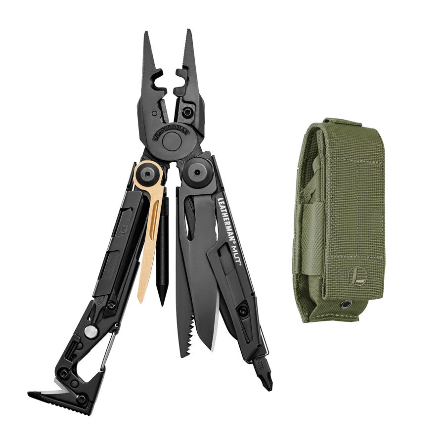 Leatherman MUT Multi Tool with Green Molle Sheath Outdoor Tactical Australia