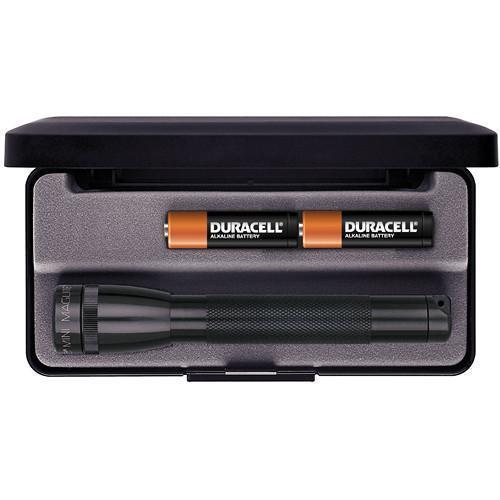 Maglite 2 Cell AA Mini Maglite Flashlight Black Outdoor Tactical Australia