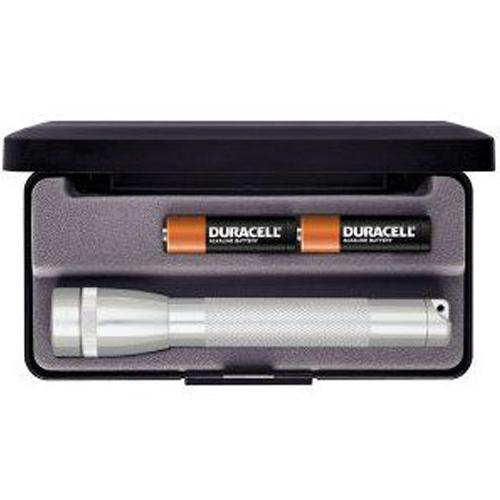 Maglite 2 Cell AA Mini Maglite Flashlight Silver Outdoor Tactical Australia