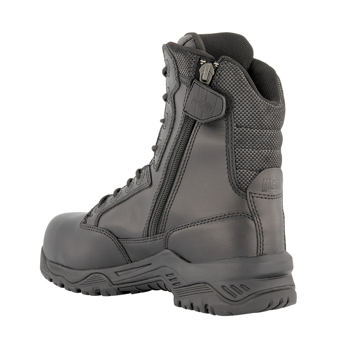 Magnum Strike Force 8.0 Leather Side-Zip Composite Toe Waterproof Women's Boot Black Outdoor Tactical Australia