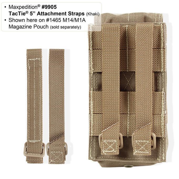 Maxpedition 5" TacTie Attachment Strap (Pack of 4) Outdoor Tactical Australia