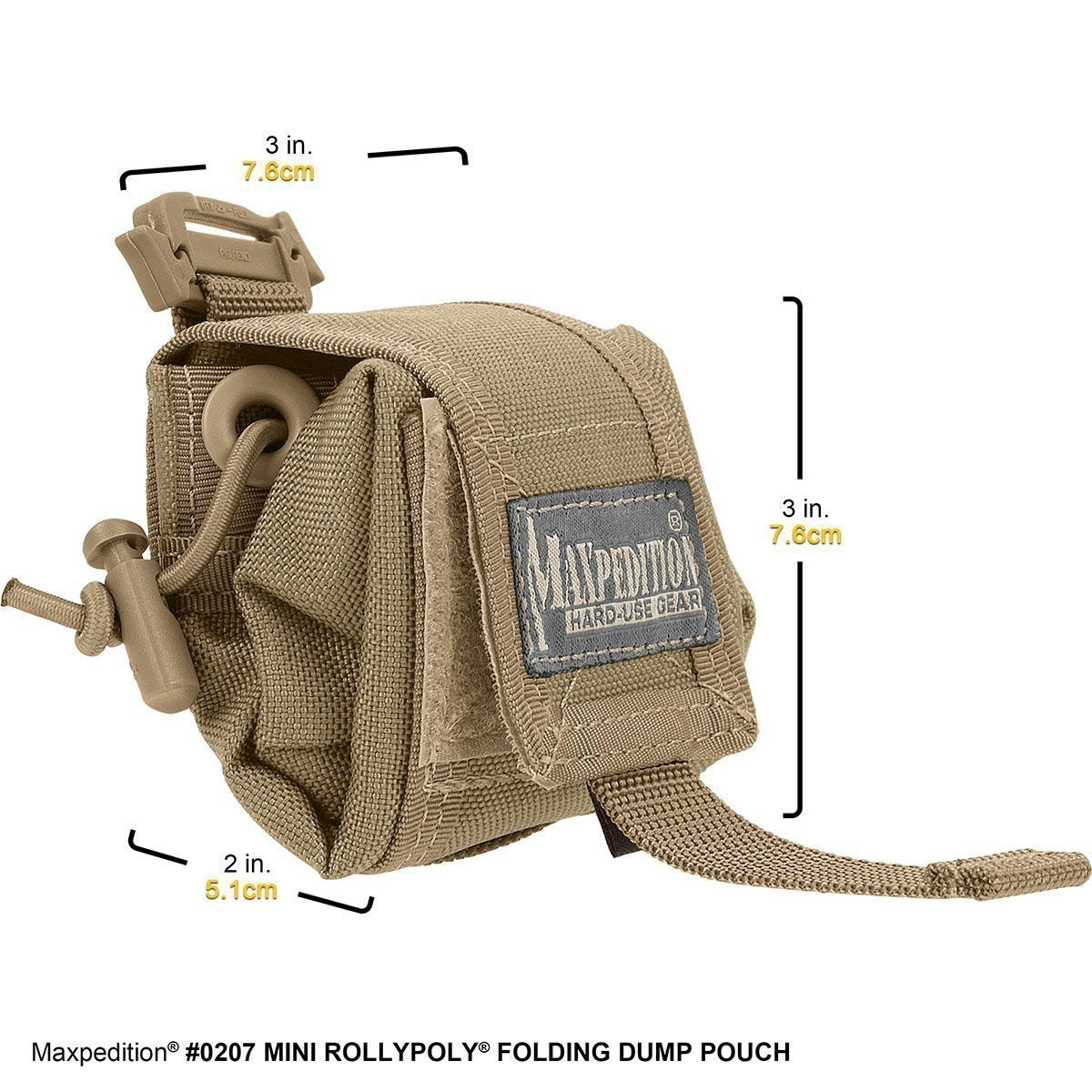 Maxpedition Mini Rollypoly Folding Dump Pouch Outdoor Tactical Australia