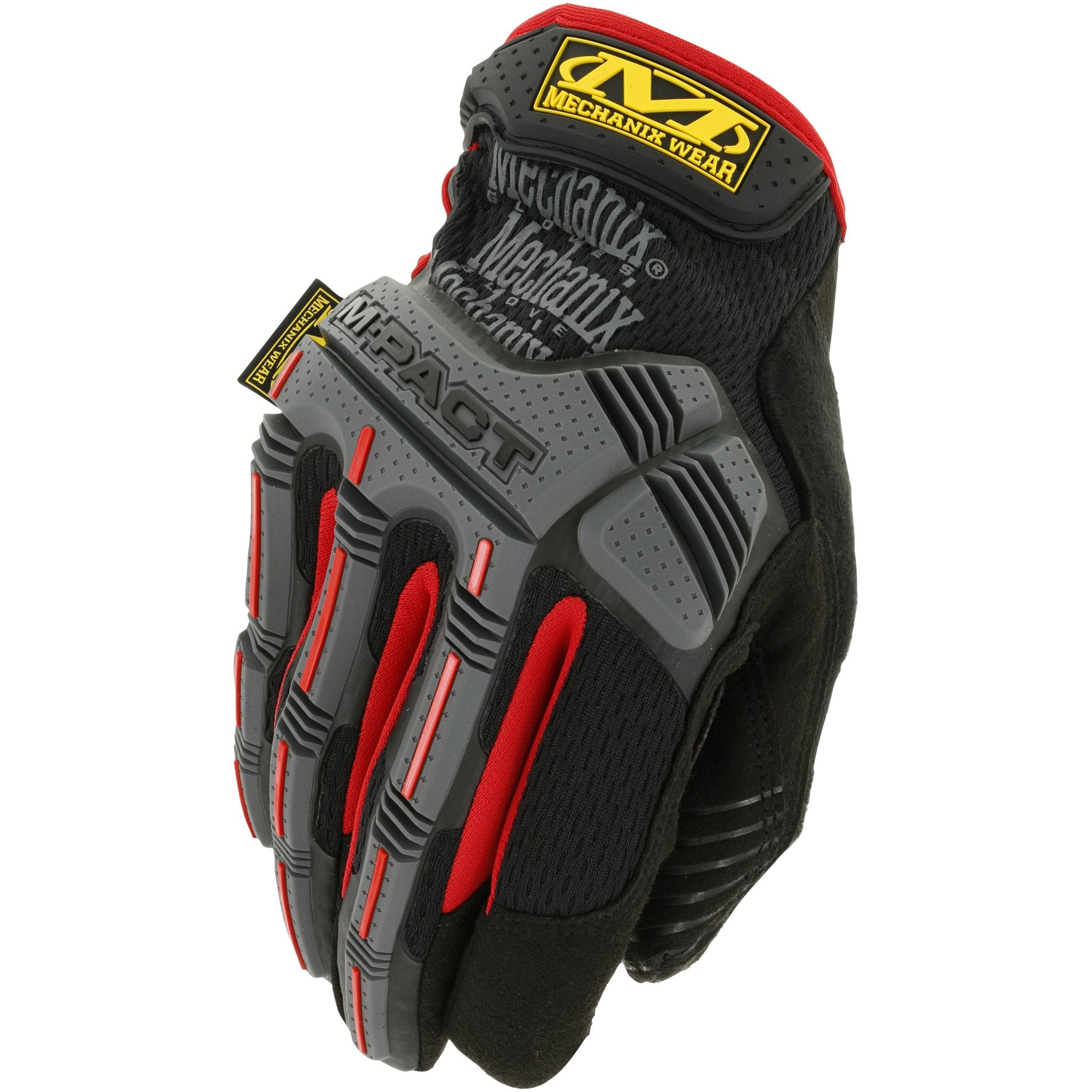 Mechanix Wear M-Pact Impact Resistant Glove Black Red Small Outdoor Tactical Australia
