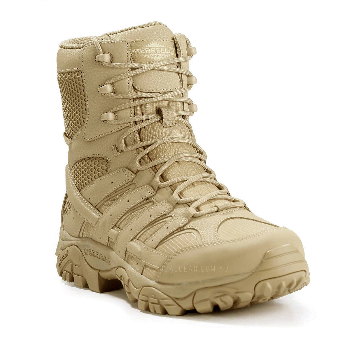 Merrell Tactical MOAB 2 Tactical Waterproof 8 Inches Side-Zip Boot Coyote Outdoor Tactical Australia