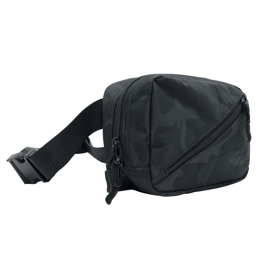 Milspec Crossbody Day Bag Midnight Black Camo Outdoor Tactical Australia