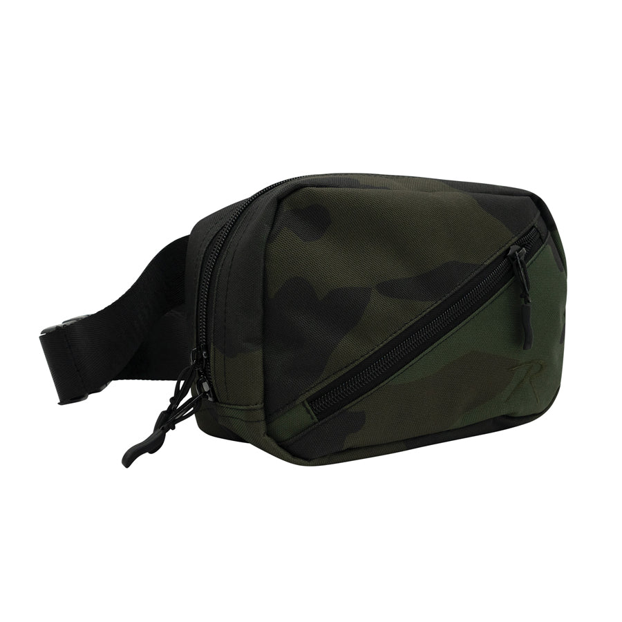 Milspec Crossbody Day Bag Midnight Woodland Camo Outdoor Tactical Australia