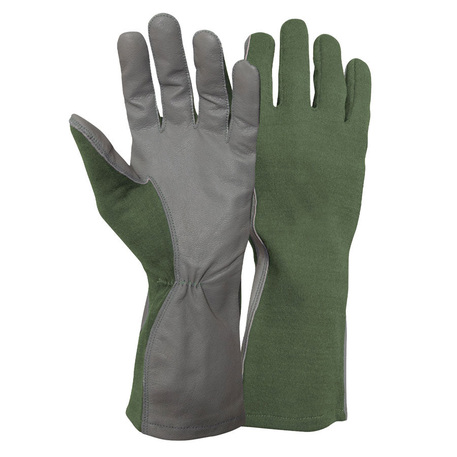 MilSpec G.I. Nomex Flight Gloves Olive Drab 7 - X-Small Outdoor Tactical Australia