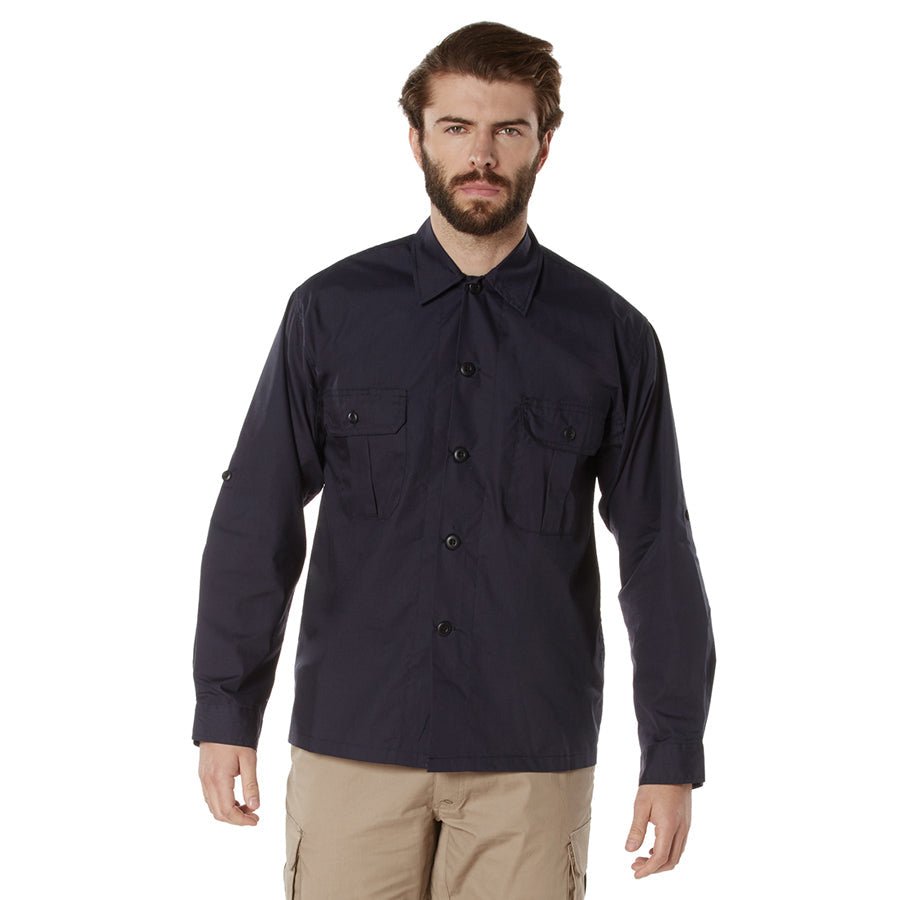 MilSpec Lightweight Tactical Shirt - Midnight Navy Blue 2XL Outdoor Tactical Australia