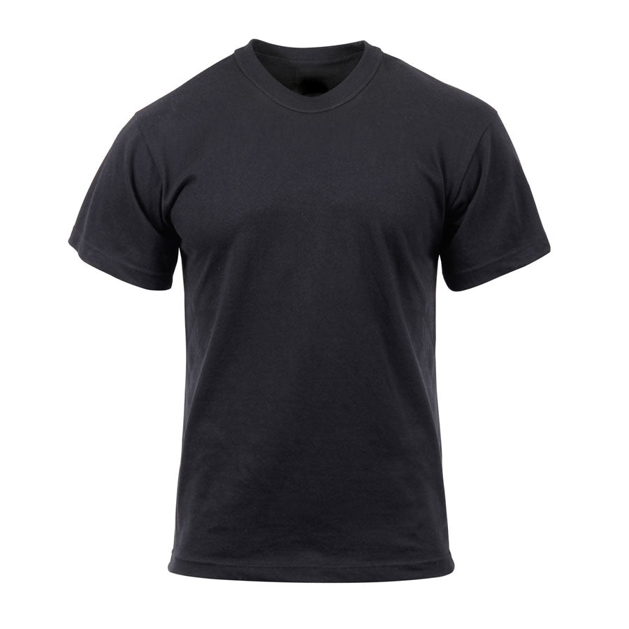 MilSpec Moisture Wicking Short Sleeve T-Shirt Black Small Outdoor Tactical Australia