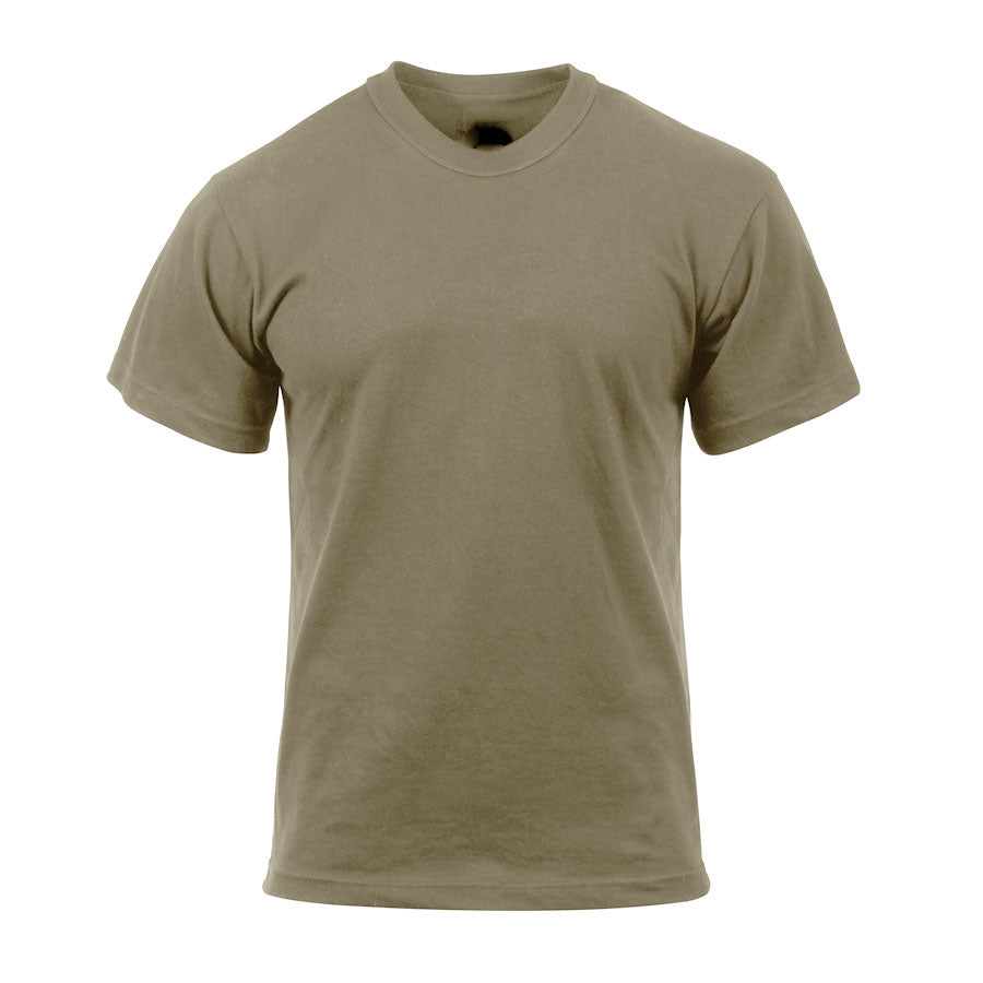 MilSpec Moisture Wicking Short Sleeve T-Shirt Coyote Brown Small Outdoor Tactical Australia