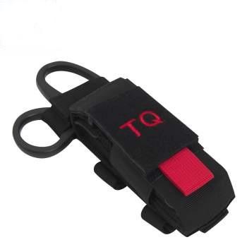 Milspec MOLLE Tactical Tourniquet and Shear Holder Pouch Black Outdoor Tactical Australia