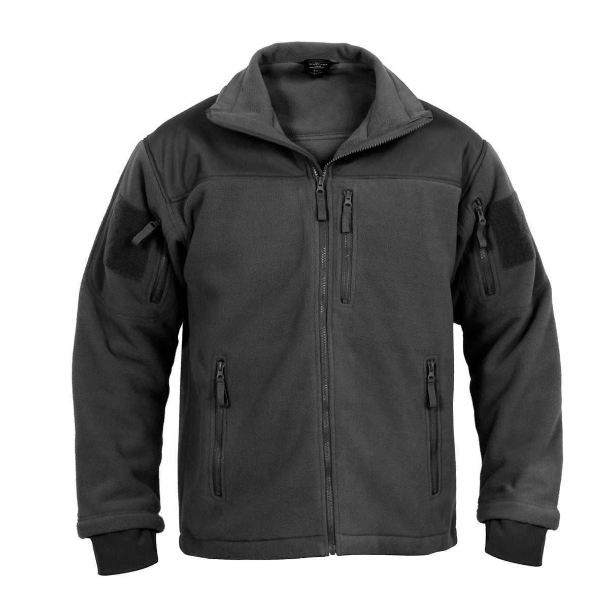 MilSpec Spec Ops Tactical Fleece Jacket Black Black Small Outdoor Tactical Australia