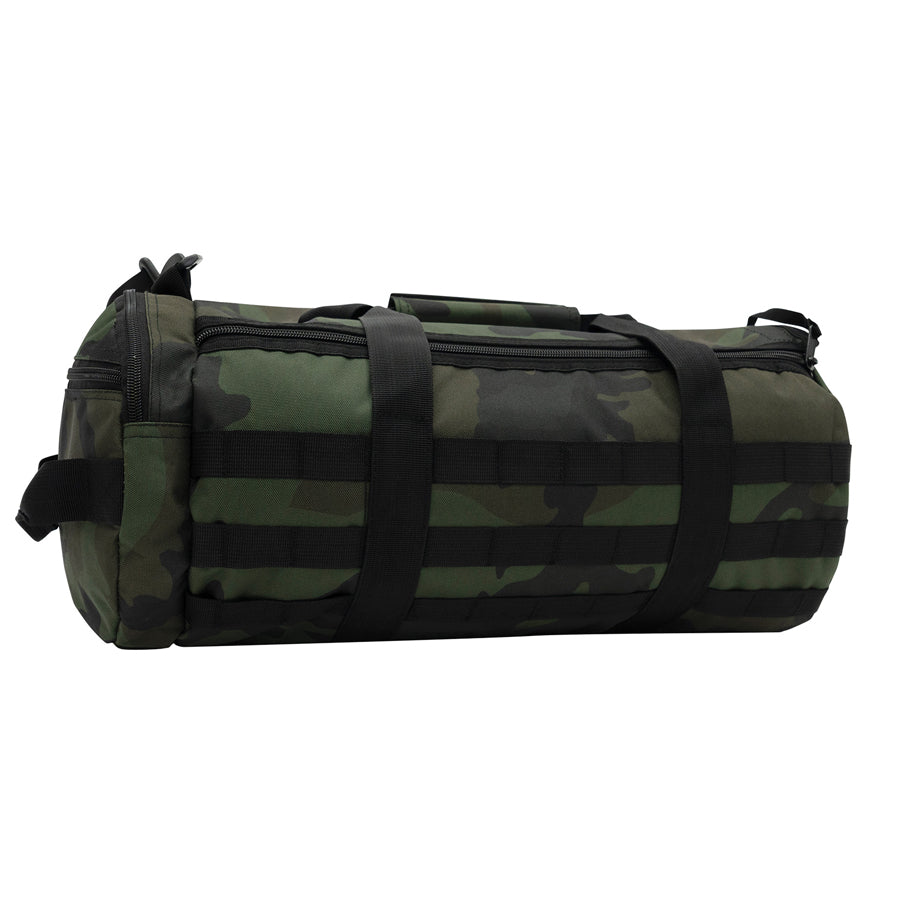 Milspec Tactical Traveler Duffle Bag Midnight Woodland Camo 19 Inches Outdoor Tactical Australia
