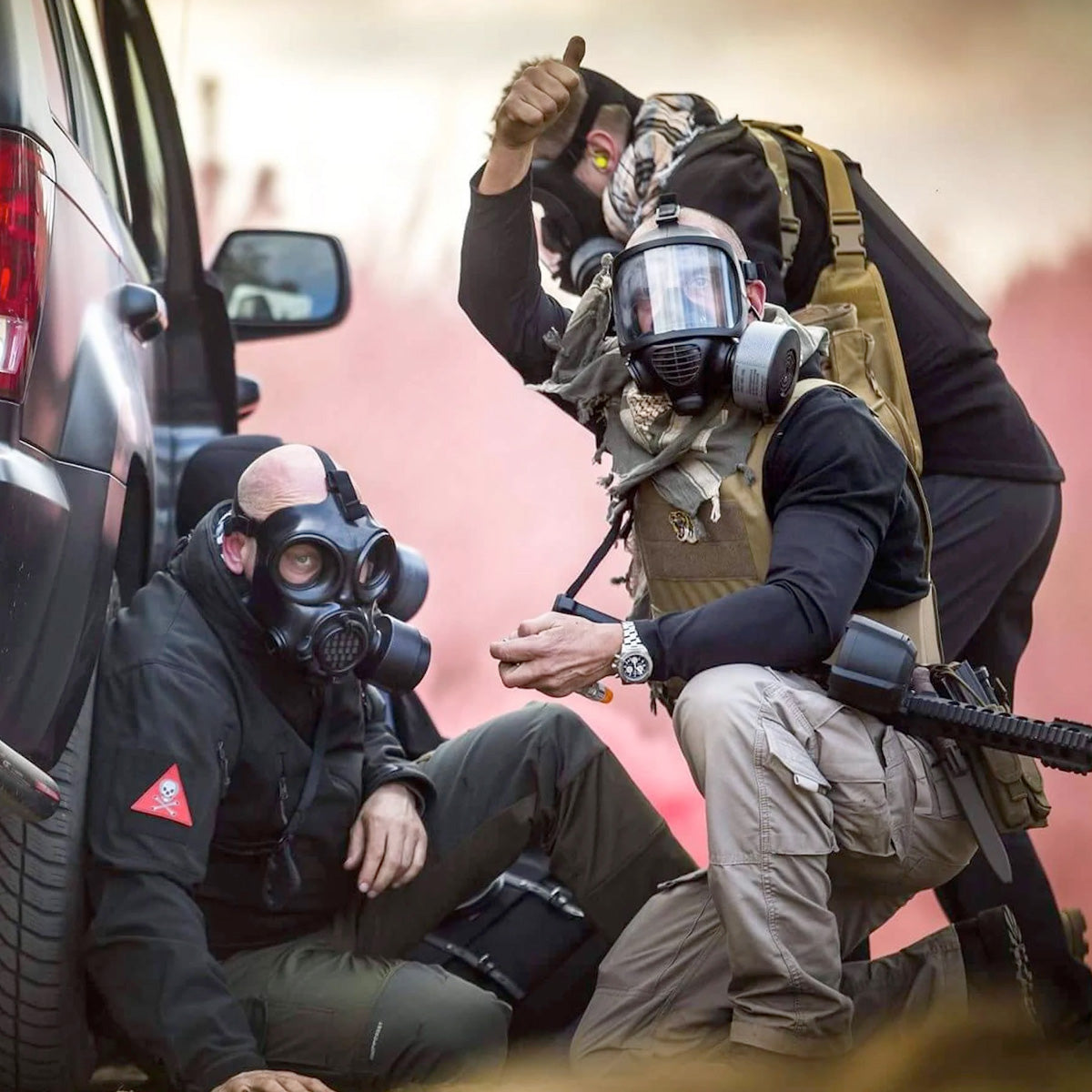 MIRA Safety CM-6M Tactical Gas Mask Full-Face Respirator for CBRN Defense Outdoor Tactical Australia