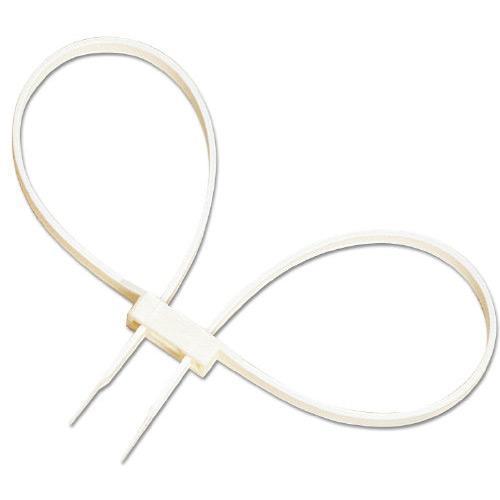 Monadnock Disposable Double Cuff Plastic Restraints White 10 Pack Outdoor Tactical Australia