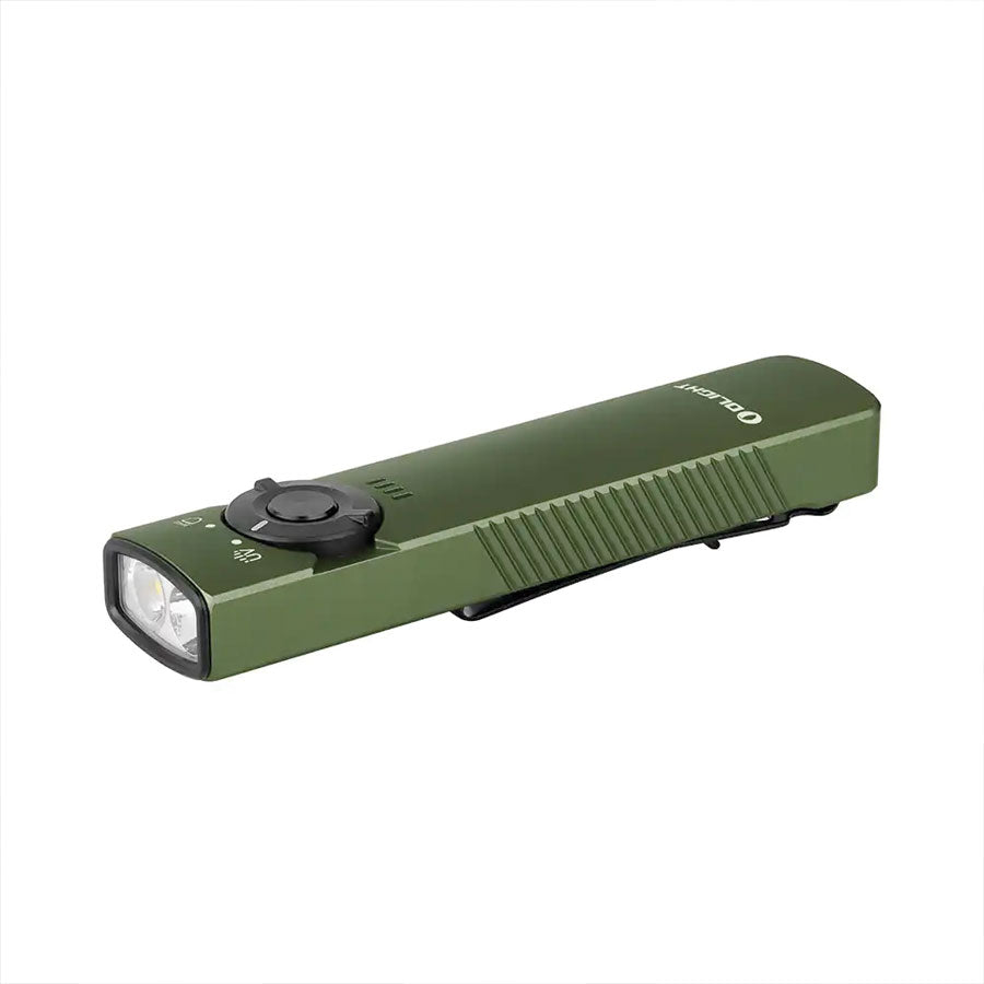 Olight Arkfeld UV 1000 Lumens with Dual Light Source EDC-White Light & UV Light OD Green CW Outdoor Tactical Australia