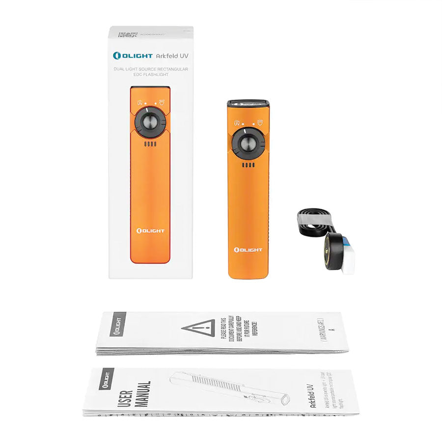 Olight Arkfeld UV 1000 Lumens with Dual Light Source EDC-White Light & UV Light Outdoor Tactical Australia