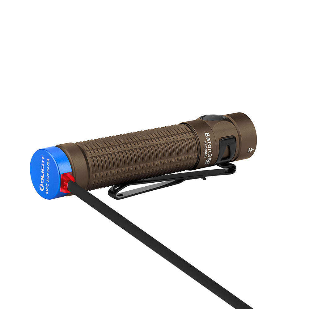 Olight Baton 3 Pro 1500 Lumens Everyday Carry Torch Outdoor Tactical Australia