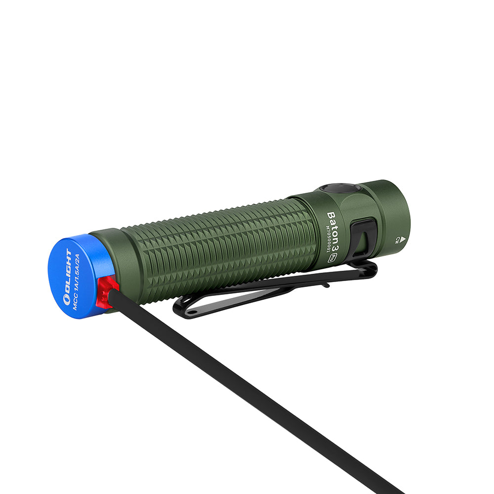 Olight Baton 3 Pro 1500 Lumens Everyday Carry Torch Outdoor Tactical Australia