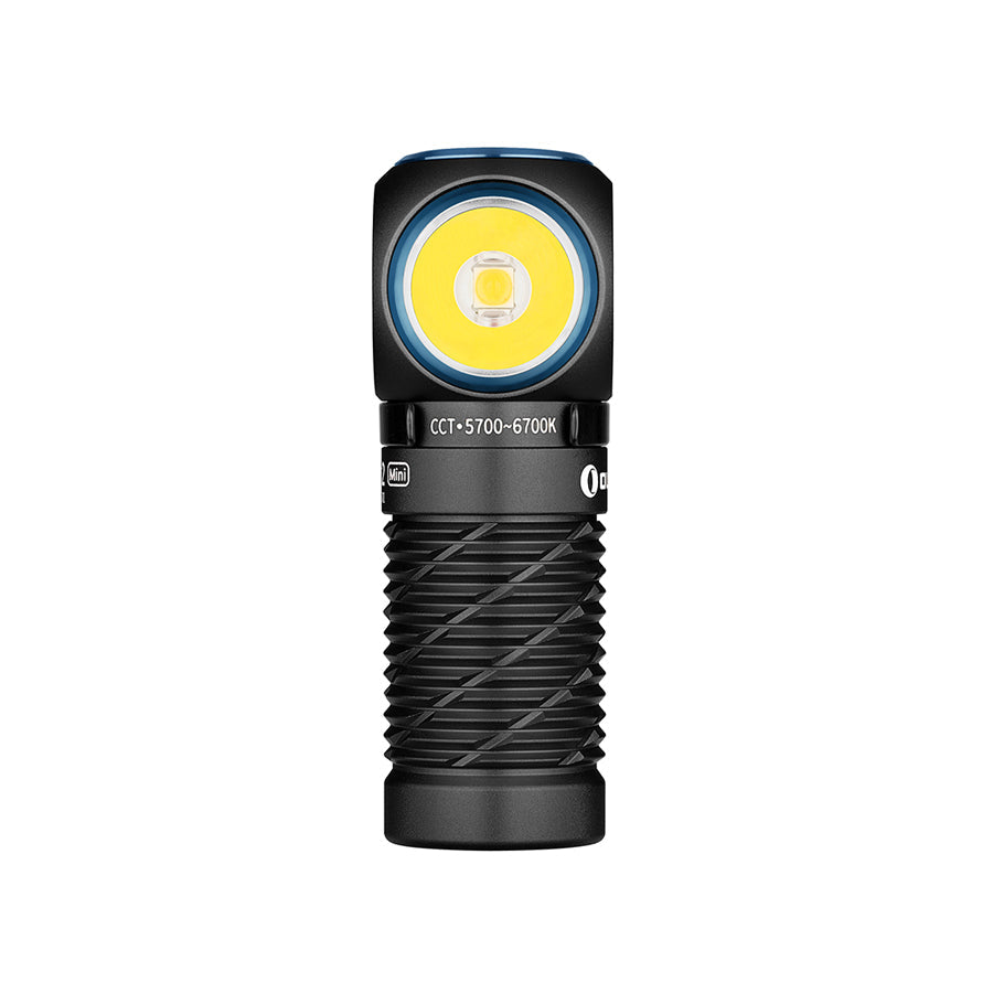 Olight Perun 2 Mini 1100 Lumens Cool White LED Rechargeable Headlamp - Black Outdoor Tactical Australia