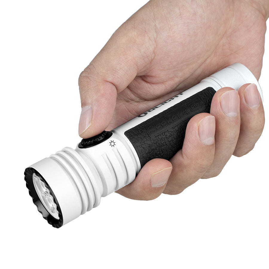 Olight Seeker 4 Pro Powerful 4600 Lumens Rechargeable Led Torch Outdoor Tactical Australia