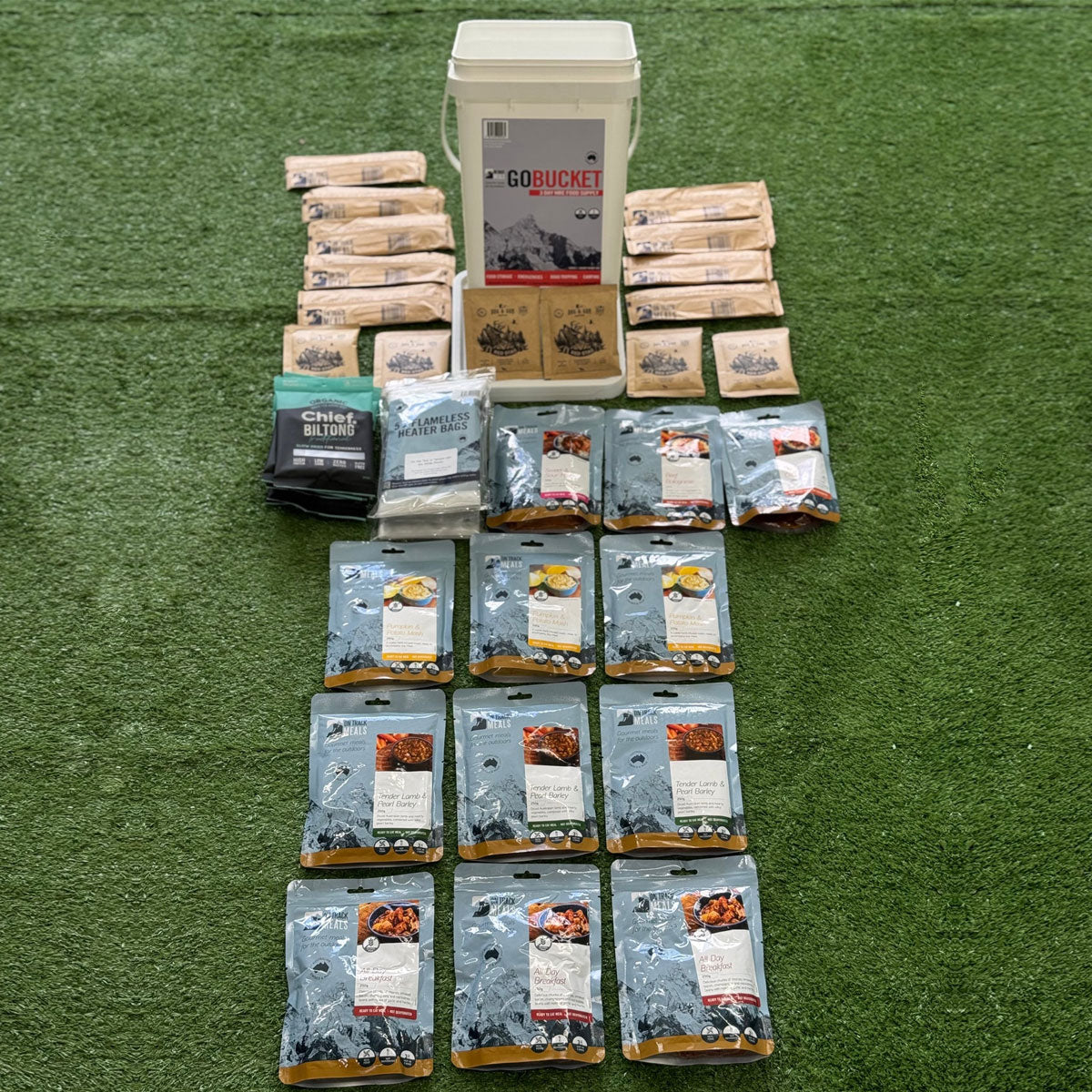 On Track Meals 3 Day GoBucket Outdoor Tactical Australia
