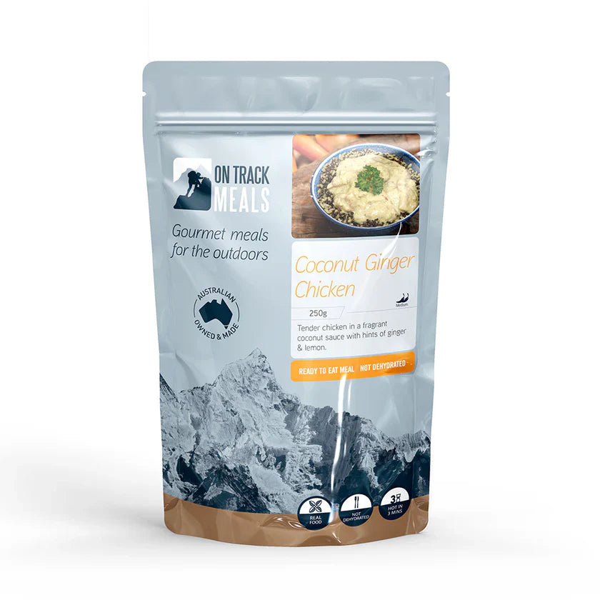 On Track Meals Coconut Ginger Chicken Outdoor Tactical Australia