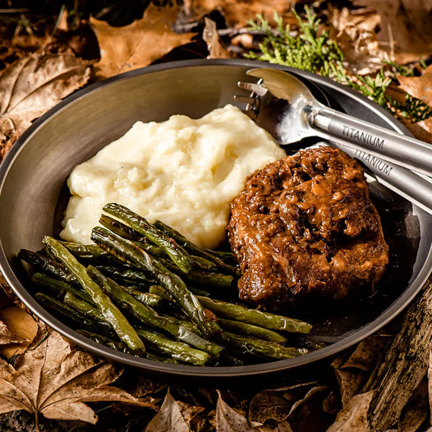 On Track Meals Slow Cooked Australian Steak (Premium Range) Outdoor Tactical Australia