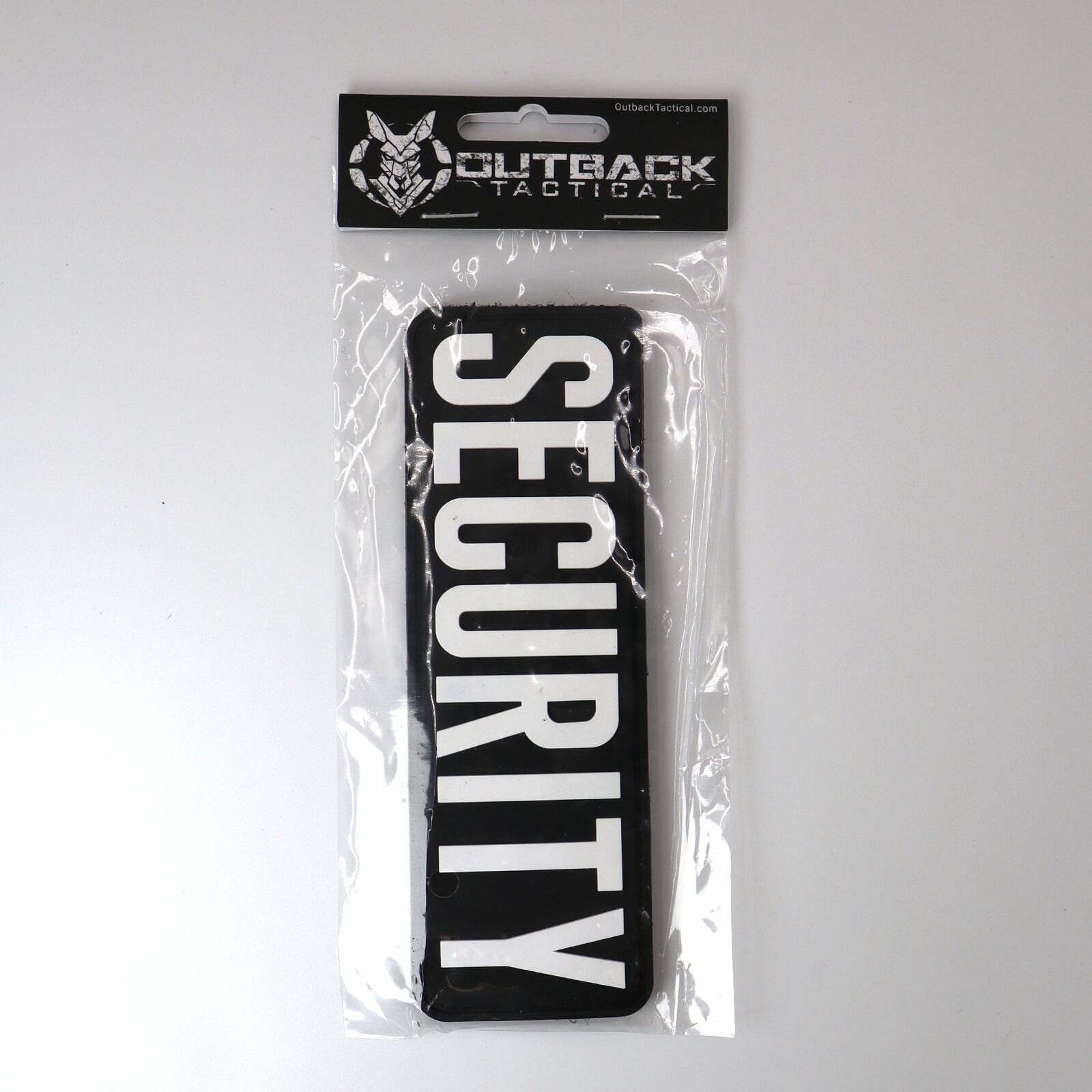 Outback Tactical 3D PVC Rubberised SECURITY Patches Various Sizes and Colours Outdoor Tactical Australia