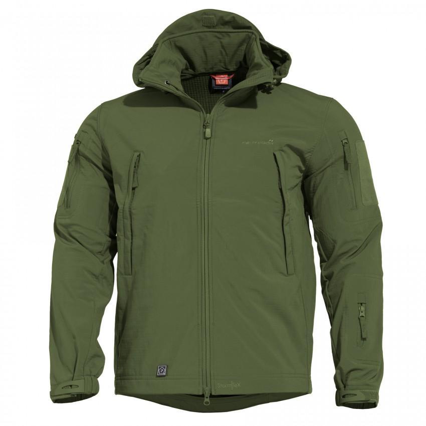Pentagon Tactical K08011 Artaxes Softshell Jacket Olive (06) Extra Small Outdoor Tactical Australia