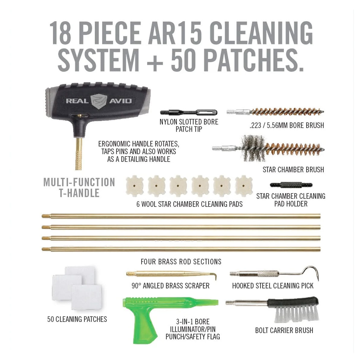 Real Avid Gun Boss Pro AR15 Cleaning Kit Outdoor Tactical Australia