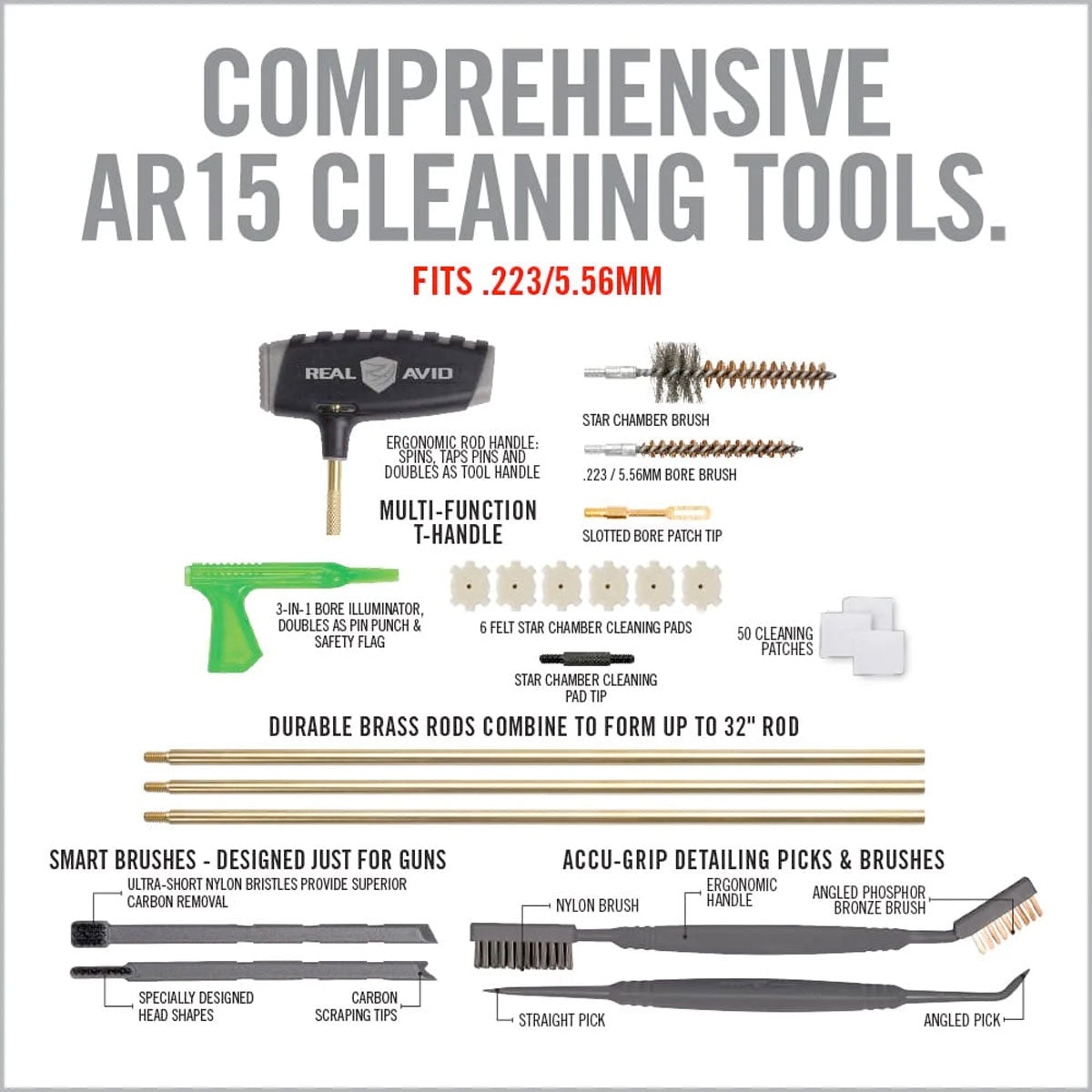 Real Avid Master Cleaning Station AR15 Outdoor Tactical Australia